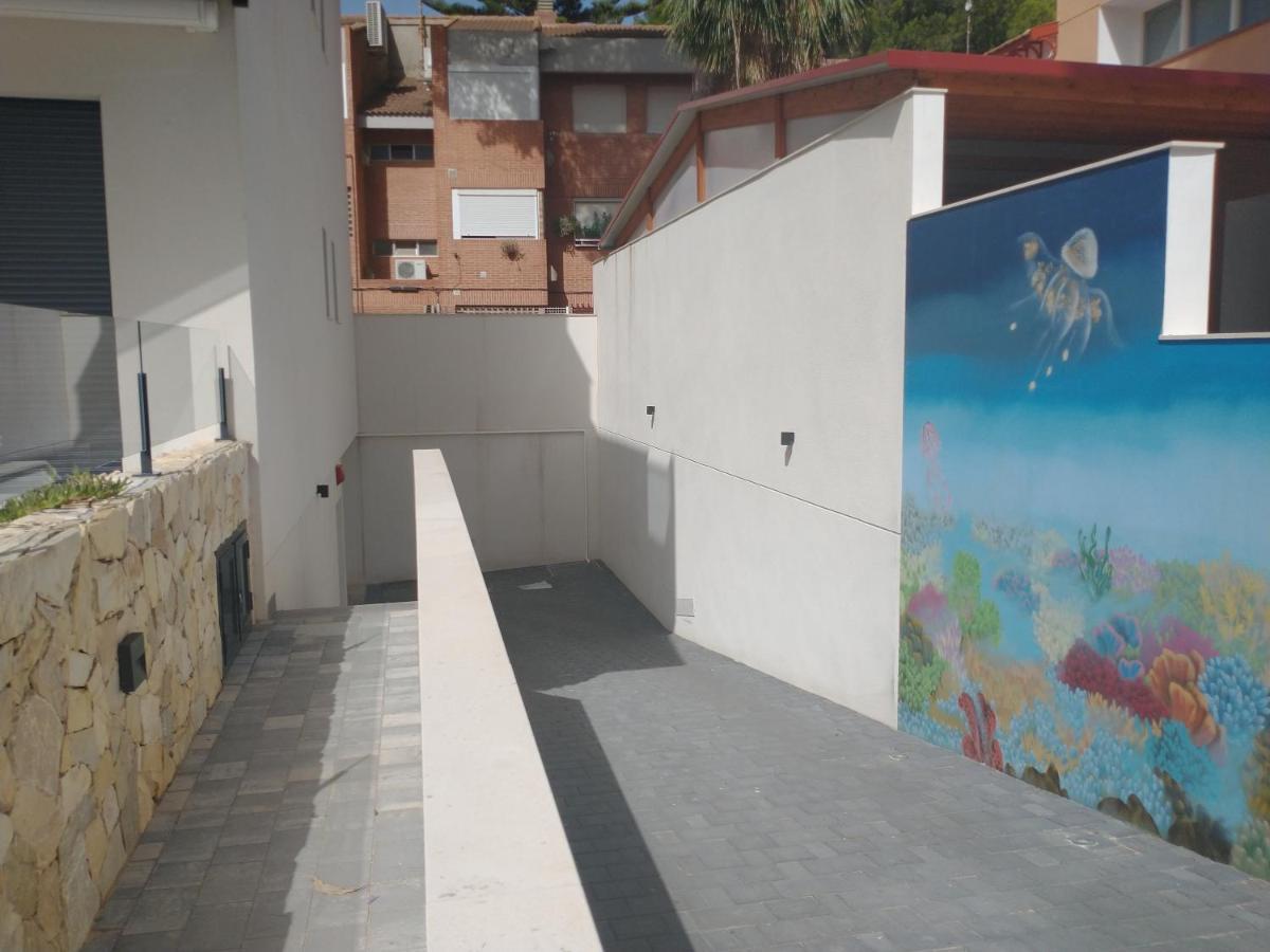 Lo Pagán Modern Nieuwbouwappartement Aan Het Strand Van De Mar Menor In Santiago De La Ribera מראה חיצוני תמונה