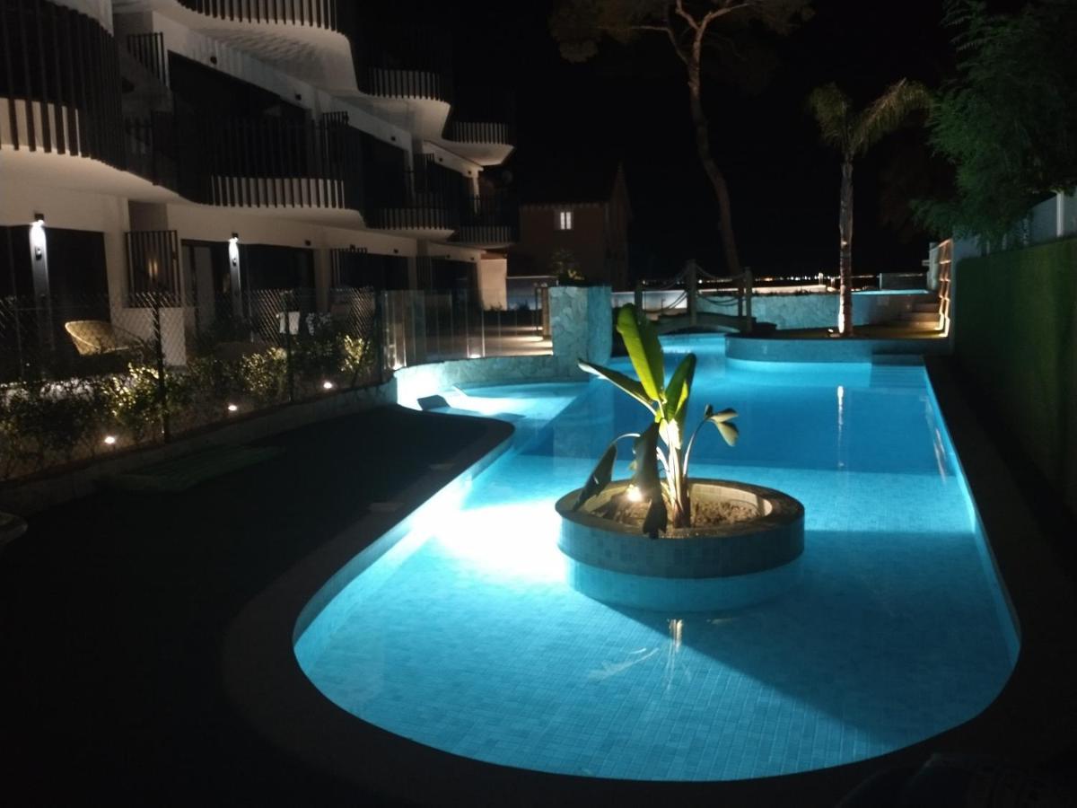 Lo Pagán Modern Nieuwbouwappartement Aan Het Strand Van De Mar Menor In Santiago De La Ribera מראה חיצוני תמונה